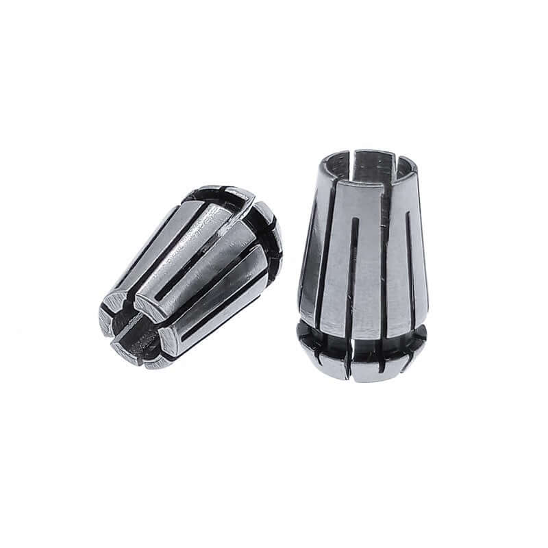 Precision tool collet set for secure and accurate workholding in machining