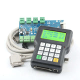 DSP A11 control board with cables and control panel, ideal for CNC machine integration and precision control.