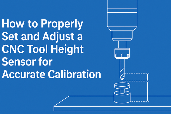 How to Properly Set and Adjust a CNC Tool Height Sensor for Accurate Calibration